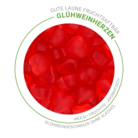 Fruchtgummi Apfelsaft-Glhwein-Herzen150g