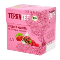 Fr�chtetee Erdbeer Himbeer Bio 16 Beutel (28,8g)